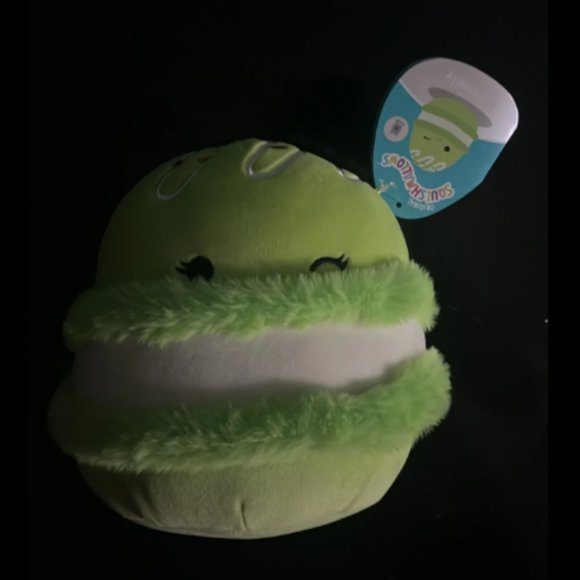 Squishmallow Donnelly the macaron neon green RARE with tags - Picture 2 of 5